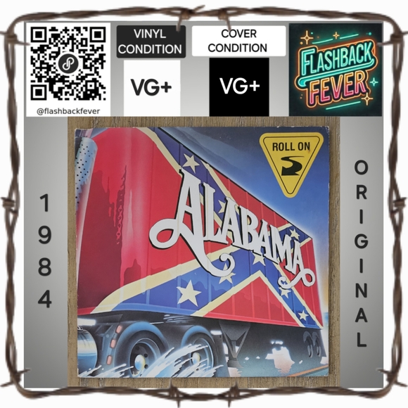 RCA Records Other - ALABAMA•Roll On•RCA (#AHL1-4939)•US